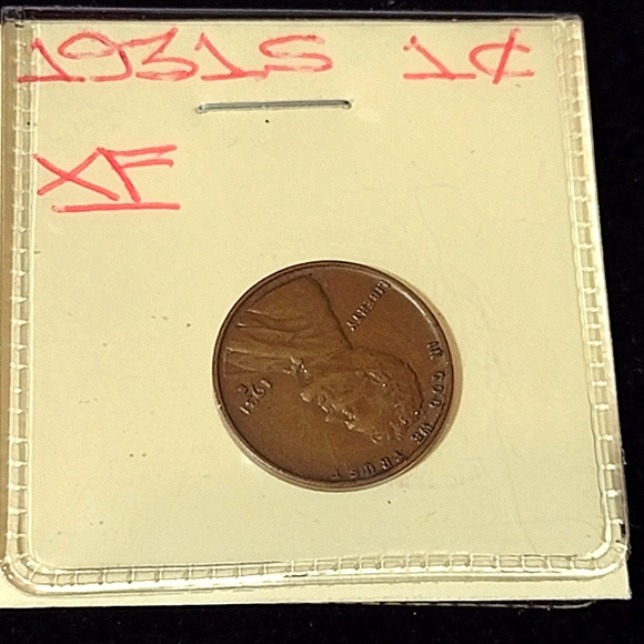 1931-S XF Key Lincoln Cent